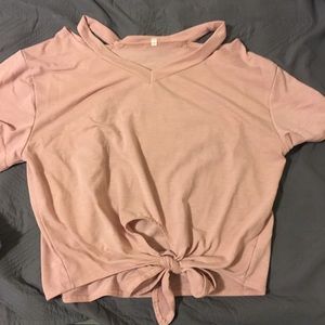 Pink shirt